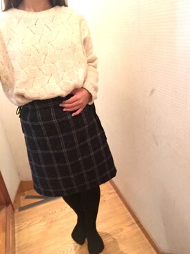 c🐰さん（レディース・152cm）の冬コーディネート