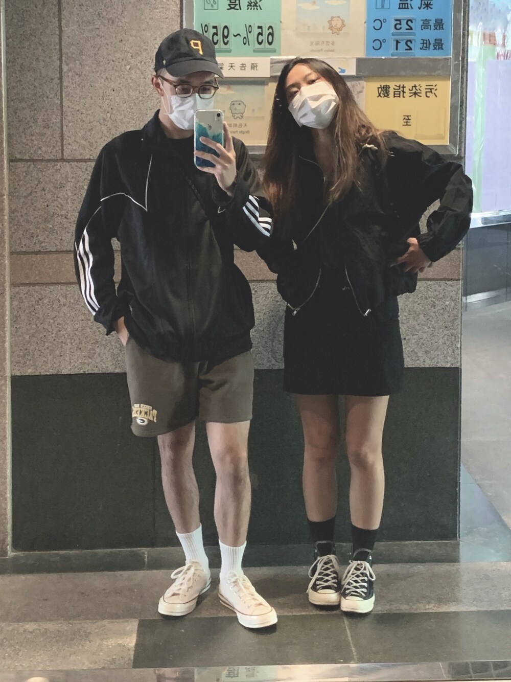 「cotton onのアイテム（スウェットパンツ、グリーン系）」を使った、rosieg0lddさん（メンズ・175cm）の春コーディネートの1枚目の写真