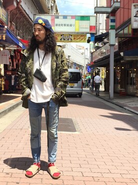 「MAREA ERRE（マレアエッレ）のアイテム」を使った、souyaさん（メンズ・170cm）の夏コーディネート