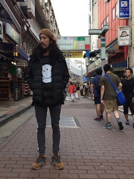 「maxsix（マックスシックス）のアイテム（パンツ）」を使った、souyaさん（メンズ・172cm）の夏コーディネート