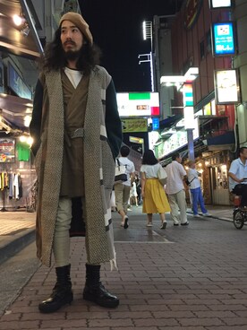 「MAREA ERRE（マレアエッレ）のアイテム」を使った、souyaさん（メンズ・172cm）の夏コーディネート