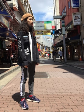 「maxsix（マックスシックス）のアイテム（パンツ）」を使った、souyaさん（メンズ・172cm）の夏コーディネート