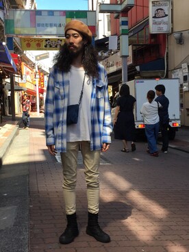 「MAREA ERRE（マレアエッレ）のアイテム」を使った、souyaさん（メンズ・172cm）の秋コーディネート