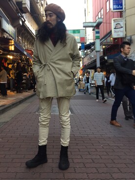 「MAREA ERRE（マレアエッレ）のアイテム」を使った、souyaさん（メンズ・172cm）の秋コーディネート