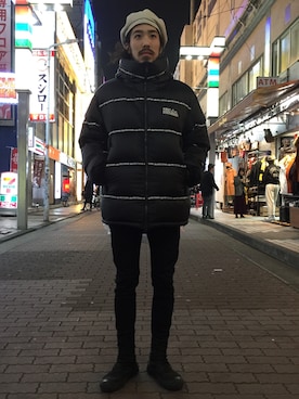 souyaさん（メンズ・172cm）の冬コーディネート