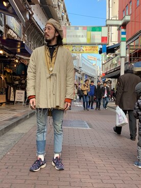 「MAREA ERRE（マレアエッレ）のアイテム」を使った、souyaさん（メンズ・172cm）の冬コーディネート