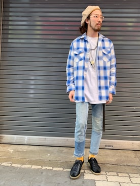 「MAREA ERRE（マレアエッレ）のアイテム」を使った、souyaさん（メンズ・172cm）の春コーディネート