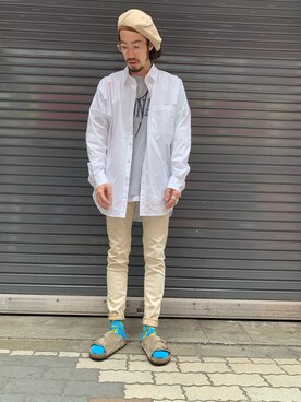 souyaさん（メンズ・172cm）の夏コーディネート