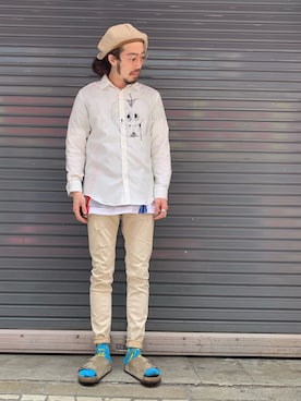 souyaさん（メンズ・172cm）の夏コーディネート