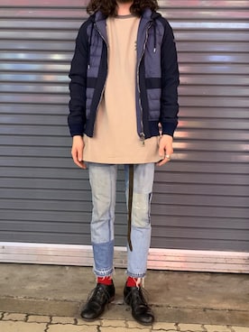 souyaさん（メンズ・172cm）の秋コーディネート