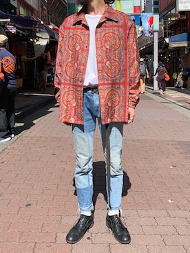 souyaさん（メンズ・172cm）の秋コーディネート