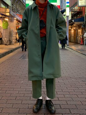 「Munich（ミューニック）のアイテム」を使った、souyaさん（メンズ・172cm）の冬コーディネート