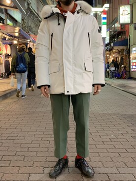 「B'2nd（ビーセカンド）のアイテム（ジャケット/アウター）」を使った、souyaさん（メンズ・172cm）の冬コーディネート
