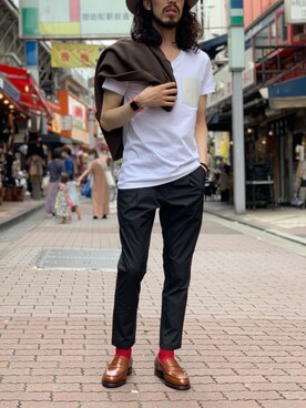 souyaさん（メンズ・172cm）の夏コーディネート