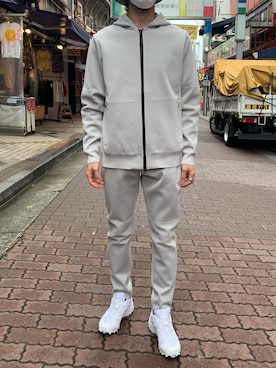 「SOLIDO（ソリード）のアイテム」を使った、souyaさん（メンズ・172cm）の夏コーディネート