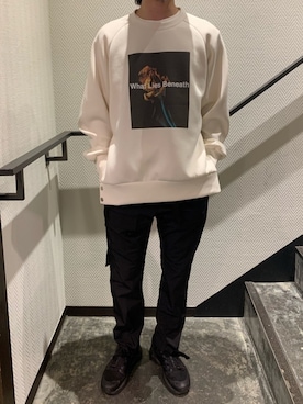 「liberum（リベルム）のアイテム（パンツ）」を使った、souyaさん（メンズ・172cm）の秋コーディネート