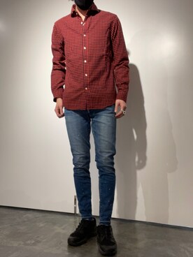 souyaさん（メンズ・172cm）の冬コーディネート