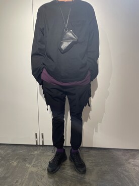 「R.M GANG（アールエムギャングレベルモダニストギャング）のアイテム」を使った、souyaさん（メンズ・172cm）の冬コーディネート