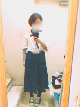 「カミキッタ」｜まはろさん（レディース・159cm）の冬コーディネート