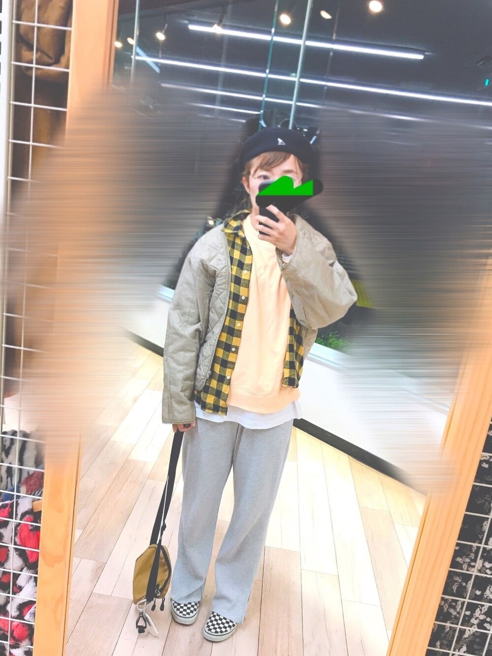 「wearhalloween2019、ママコーデ、ママファッション、しごとスタイル、仕事コーデ、仕事着」｜「古着のアイテム（ノーカラージャケット、ベージュ系）」を使った、まはろさん（レディース・159cm）の秋コーディネートの1枚目の写真
