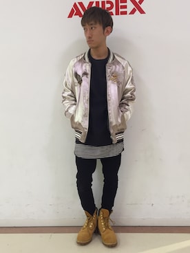 DAIKIさん（メンズ・157cm）の秋コーディネート