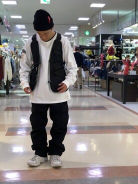 「ニットキャップ」｜DAIKIさん（メンズ・157cm・20代）の冬コーディネート