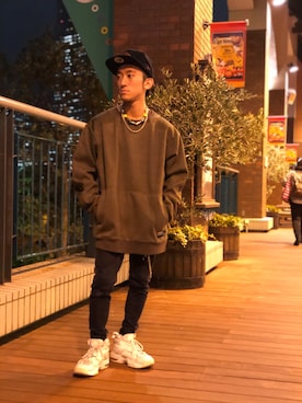 「コーデュロイキャップ」｜DAIKIさん（メンズ・157cm）の秋コーディネート