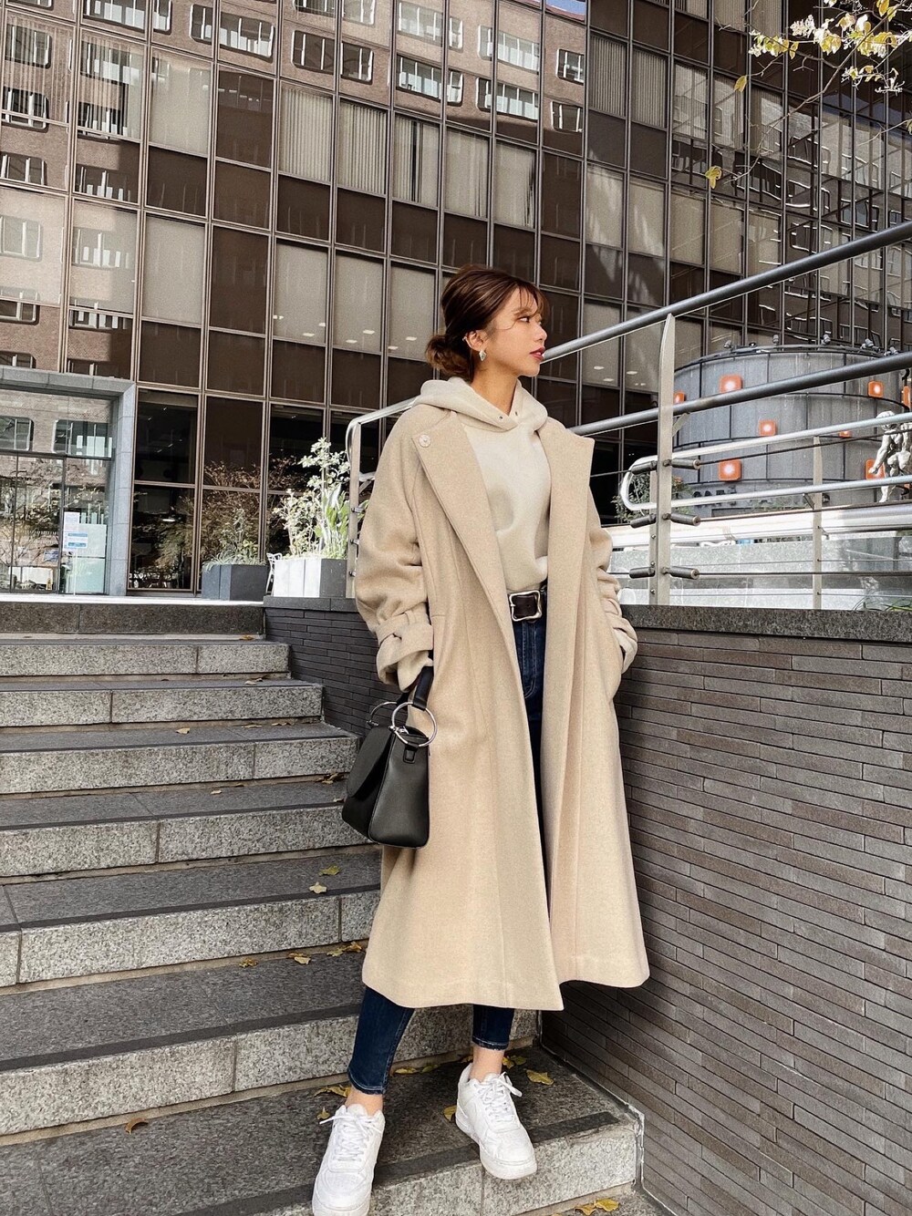 べべアンジュ♡ ノーカラーガウンコート