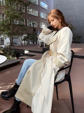 瀬戸 南さん（レディース・173cm）の冬コーディネート