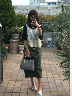 yukaさん（レディース・162cm）の夏コーディネート