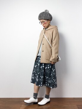 ひいこさん（レディース・154cm）の冬コーディネート