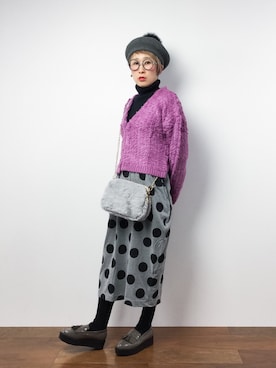 ひいこさん（レディース・154cm）の冬コーディネート