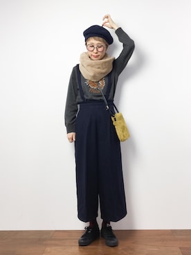 ひいこさん（レディース・154cm）の冬コーディネート