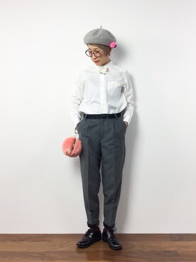 ひいこさん（レディース・154cm）の冬コーディネート