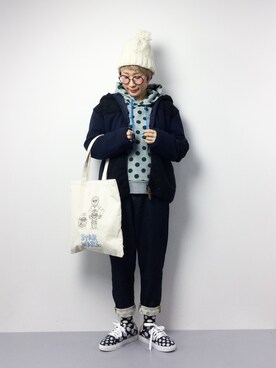 ひいこさん（レディース・154cm）の冬コーディネート