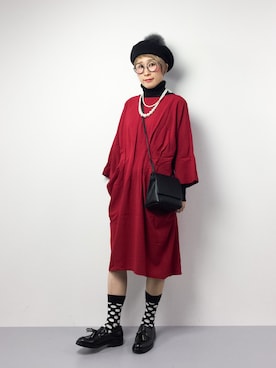 ひいこさん（レディース・154cm）の冬コーディネート