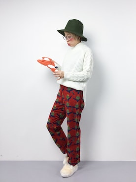 ひいこさん（レディース・154cm）の冬コーディネート