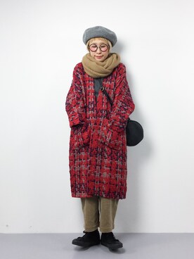 ひいこさん（レディース・154cm）の冬コーディネート