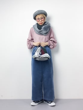 ひいこさん（レディース・154cm）の冬コーディネート