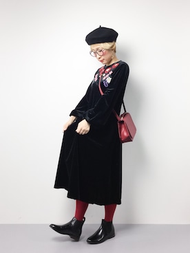 ひいこさん(レディース・154cm)の冬コーディネート