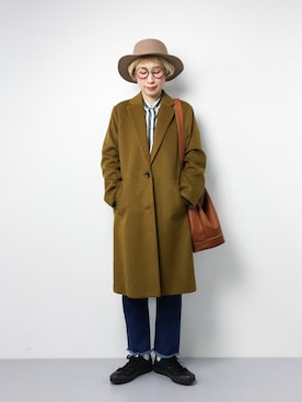 ひいこさん（レディース・154cm）の冬コーディネート