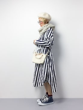 ひいこさん（レディース・154cm）の冬コーディネート