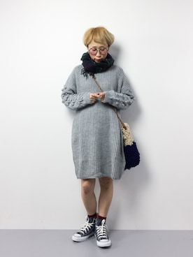 ひいこさん（レディース・154cm）の冬コーディネート