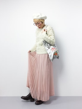 ひいこさん（レディース・154cm）の冬コーディネート