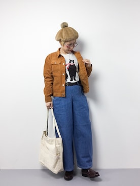 ひいこさん(レディース・154cm)の冬コーディネート