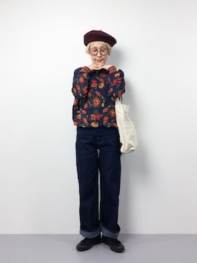 ひいこさん（レディース・154cm）の冬コーディネート