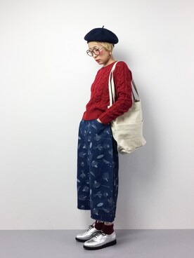 ひいこさん（レディース・154cm）の冬コーディネート