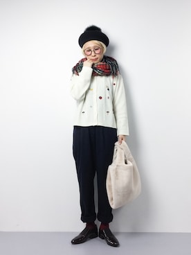 ひいこさん（レディース・154cm）の冬コーディネート