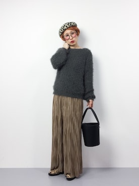 ひいこさん（レディース・154cm）の冬コーディネート