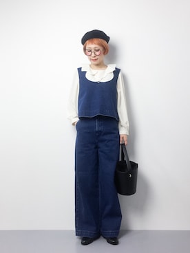 ひいこさん(レディース・154cm)の冬コーディネート